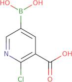 3-Carboxy-2-chloropyridine-5-boronic acid