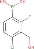 4-Chloro-2-fluoro-3-hydroxymethylphenylboronic acid