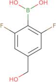 4-Hydroxymethyl-2,6-difluorophenylboronic acid