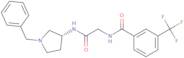 (R)-N-(2-((1-benzylpyrrolidin-3-yl)amino)-2-oxoethyl)-3-(trifluoromethyl)benzamide