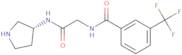 (R)-N-(2-oxo-2-(pyrrolidin-3-ylamino)ethyl)-3-(trifluoromethyl)benzamide