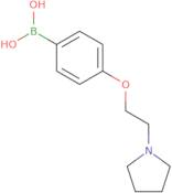 (4-(2-(Pyrrolidin-1-yl)ethoxy)phenyl)boronic acid