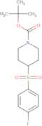 4-(4-Fluoro-benzenesulfonyl)-piperidine-1-carboxylic acid tert-butyl ester