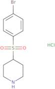 4-[(4-Bromophenyl)sulfonyl]piperidinehydrochloride