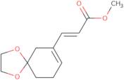 (E)-methyl 3-(1,4-dioxaspiro[4.5]dec-7-en-7-yl)acrylate