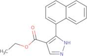 Ethyl 5-(naphthalen-1-yl)-1H-pyrazole-4-carboxylate