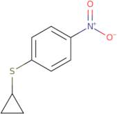 Cyclopropyl(4-nitrophenyl)sulfane