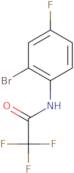 N-(2-Bromo-4-fluorophenyl)-2,2,2-trifluoroacetamide