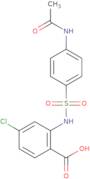 4-Chloro-2-(4-acetamidobenzenesulfonamido)benzoic acid