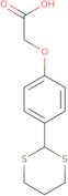 2-[4-(1,3-Dithian-2-yl)phenoxy]acetic acid