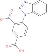 4-(1H-1,2,3-Benzotriazol-1-yl)-3-nitrobenzoic acid