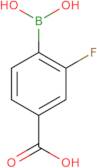 4-Carboxy-2-fluorobenzeneboronic acid