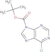 tert-Butyl 6-chloro-9H-purine-9-carboxylate