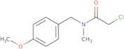 2-Chloro-N-[(4-methoxyphenyl)methyl]-N-methylacetamide
