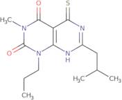 3-Methyl-7-(2-methylpropyl)-1-propyl-5-sulfanyl-1H,2H,3H,4H-[1,3]diazino[4,5-d]pyrimidine-2,4-dione