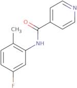 N-(5-Fluoro-2-methylphenyl)pyridine-4-carboxamide