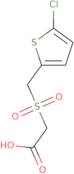 2-[(5-Chlorothiophen-2-yl)methanesulfonyl]acetic acid