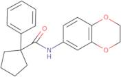 N-(4-oxachroman-6-yl)(phenylcyclopentyl)formamide