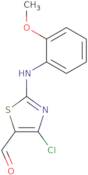 4-Chloro-2-[(2-methoxyphenyl)amino]-1,3-thiazole-5-carbaldehyde