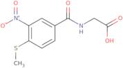 2-{[4-(Methylsulfanyl)-3-nitrophenyl]formamido}acetic acid