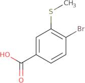 4-bromo-3-(methylthio)benzoic acid