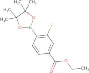 4-Ethoxycarbonyl-2-fluorophenylboronic acid pinacol ester