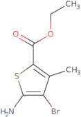 Ethyl 5-amino-4-bromo-3-methylthiophene-2-carboxylate