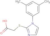 2-{[1-(3,5-Dimethylphenyl)-1H-imidazol-2-yl]sulfanyl}acetic acid