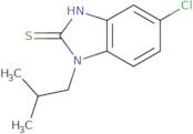 5-Chloro-1-(2-methylpropyl)-1H-1,3-benzodiazole-2-thiol