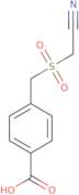 4-[(Cyanomethanesulfonyl)methyl]benzoic acid