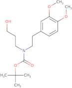 3-[Boc(3,4-dimethoxyphenethyl)amino]-1-propanol