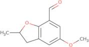 5-Methoxy-2-methyl-2,3-dihydro-1-benzofuran-7-carbaldehyde