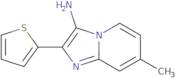 7-Methyl-2-(thiophen-2-yl)imidazo[1,2-a]pyridin-3-amine