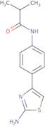 N-[4-(2-Amino-1,3-thiazol-4-yl)phenyl]-2-methylpropanamide