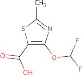 4-(Difluoromethoxy)-2-methylthiazole-5-carboxylic acid