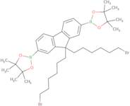 2,2-(9,9-Bis(6-bromohexyl)-9H -fluorene-2,7-diyl)bis(4,4,5,5-tetramethyl-1,3,2-dioxaborolane)