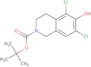 2-Boc-5,7-dichloro-6-hydroxy-1,2,3,4-tetrahydroisoquinoline