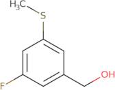 [3-Fluoro-5-(methylsulfanyl)phenyl]methanol