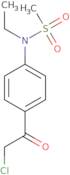 N-[4-(2-Chloroacetyl)phenyl]-N-ethylmethanesulfonamide