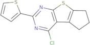 4-Chloro-2-thien-2-yl-6,7-dihydro-5H-cyclopenta[4,5]thieno[2,3-d]pyrimidine