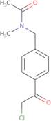 N-{[4-(2-Chloroacetyl)phenyl]methyl}-N-methylacetamide