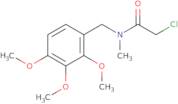 2-Chloro-N-methyl-N-[(2,3,4-trimethoxyphenyl)methyl]acetamide