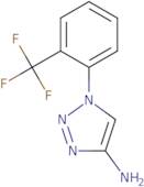 1-[2-(Trifluoromethyl)phenyl]-1H-1,2,3-triazol-4-amine