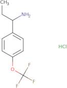 1-(4-(Trifluoromethoxy)phenyl)propan-1-amine hydrochloride