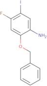 4-Fluoro-5-iodo-2-phenylmethoxyaniline