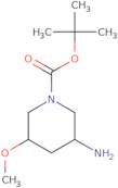 tert-Butyl (3R,5S)-3-amino-5-methoxypiperidine-1-carboxylate