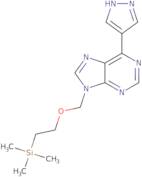 6-(1H-Pyrazol-4-yl)-9-((2-(trimethylsilyl)ethoxy)methyl)-9H-purine