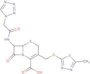 (6R,7R)-3-[(5-Methyl-1,3,4-thiadiazol-2-yl)sulfanylmethyl]-8-oxo-7-[[2-((115N)tetrazol-1-yl)acetyl]amino]-5-thia-1-azabicyclo[4.2.0] oct-2-ene-2-carboxylic acid