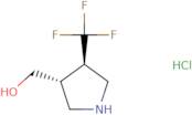 [(3R,4R)-4-(Trifluoromethyl)pyrrolidin-3-yl]methanol HCl ee