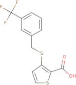 3-[3-(Trifluoromethyl)benzylthio]thiophene-2-carboxylic acid